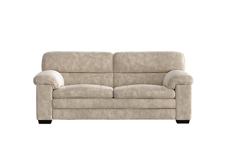 Cozee Fabric 25 Seater Sofa  Cream | Bed Sava