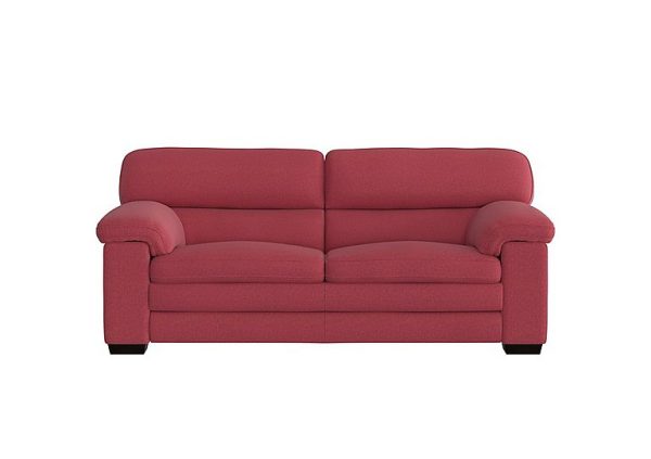 Cozee Fabric 25 Seater Sofa  Red | Bed Sava