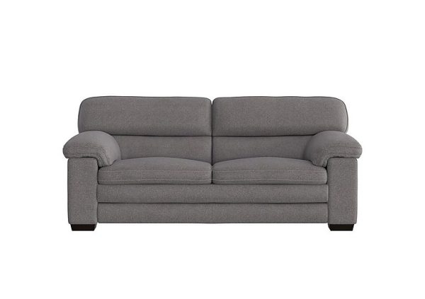 Cozee Fabric 25 Seater Sofa  Charcoal Grey | Bed Sava