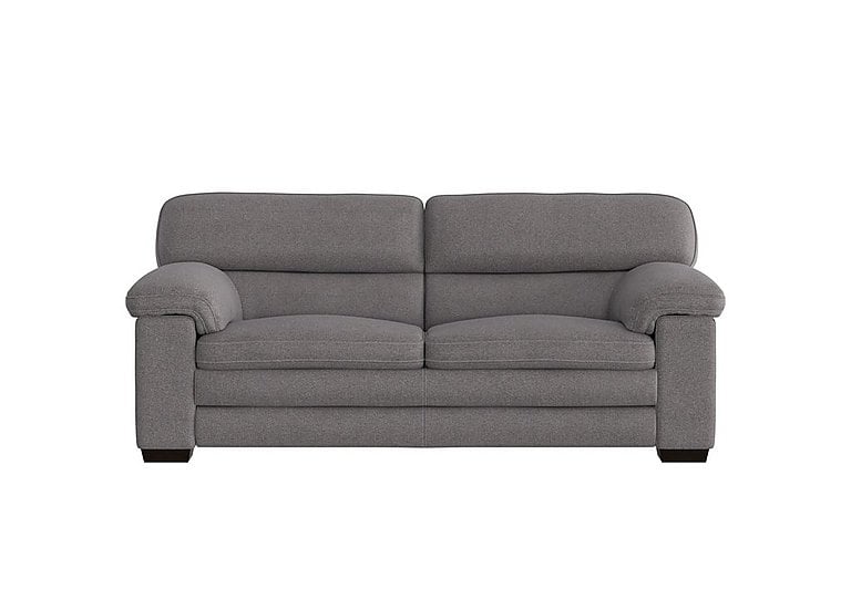 Cozee Fabric 25 Seater Sofa  Charcoal Grey | Bed Sava