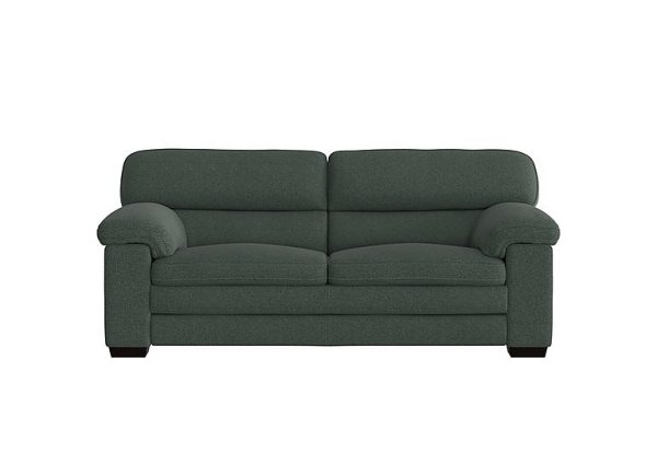 Cozee Fabric 25 Seater Sofa  Moss Green | Bed Sava