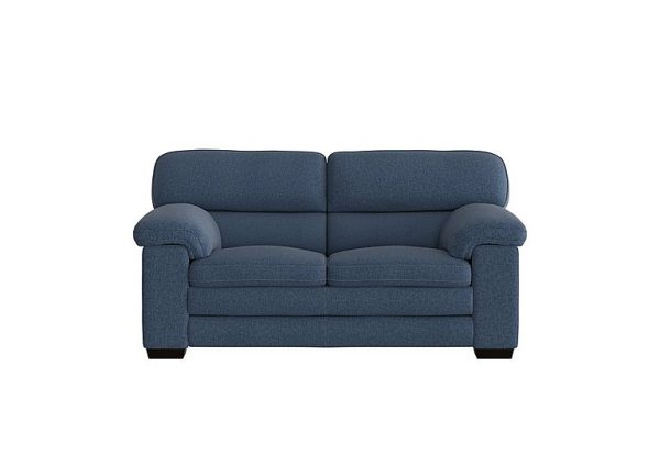 Cozee Fabric 2 Seater Sofa  R38 Blue | Bed Sava