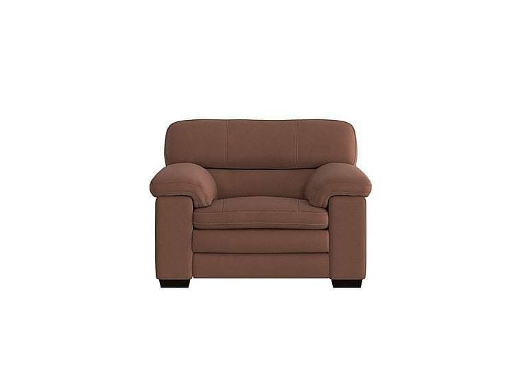 Cozee Fabric Armchair - Hazelnut