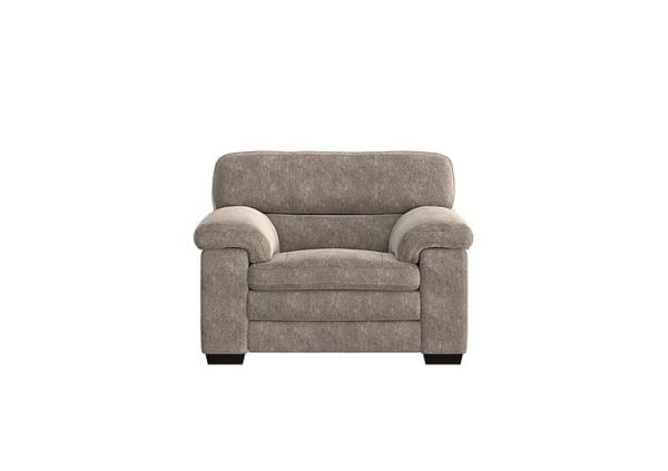 Cozee Fabric Armchair  Mink | Bed Sava