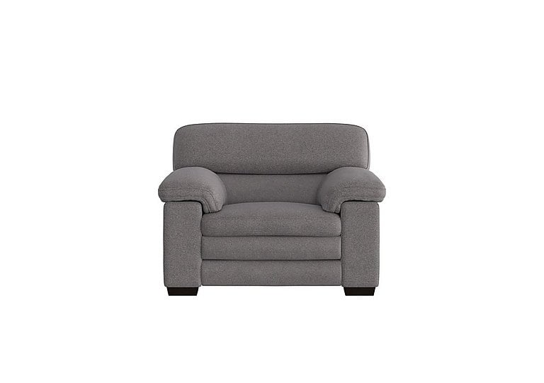 Cozee Fabric Armchair - Charcoal Grey