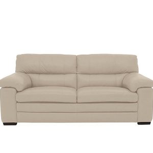 Cozee BV Leather 25 Seater Sofa  Dapple Grey | Bed Sava
