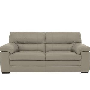 Cozee BV Leather 25 Seater Sofa  BV Taupe | Bed Sava
