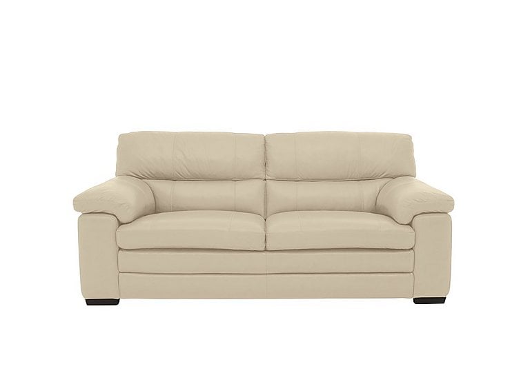 Cozee NC Leather 2.5 Seater Sofa - NC Bisque