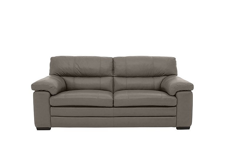 Cozee NC Leather 2.5 Seater Sofa - NC Elephant