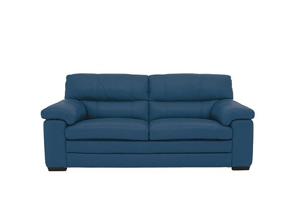Cozee NC Leather 25 Seater Sofa  Carribean Sea | Bed Sava