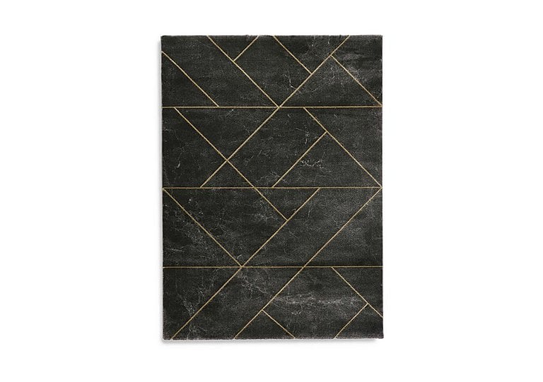 Craft Rug - 120cm-x-170cm - Gold & Grey