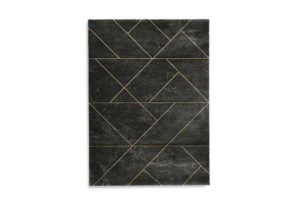 Craft Rug  160cm x 220cm  Gold  Grey | Bed Sava