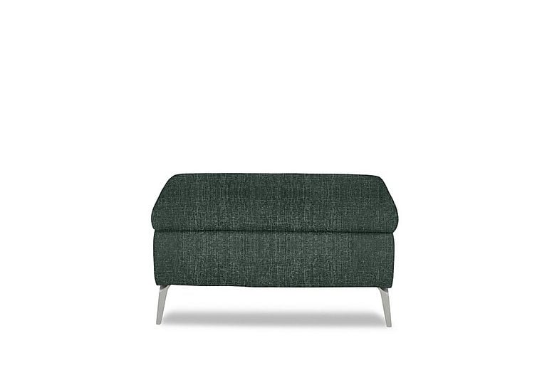 Daytona Fabric Footstool - Anivia Green
