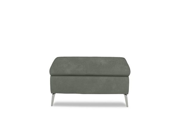 Daytona Fabric Footstool  Dexter Fern | Bed Sava