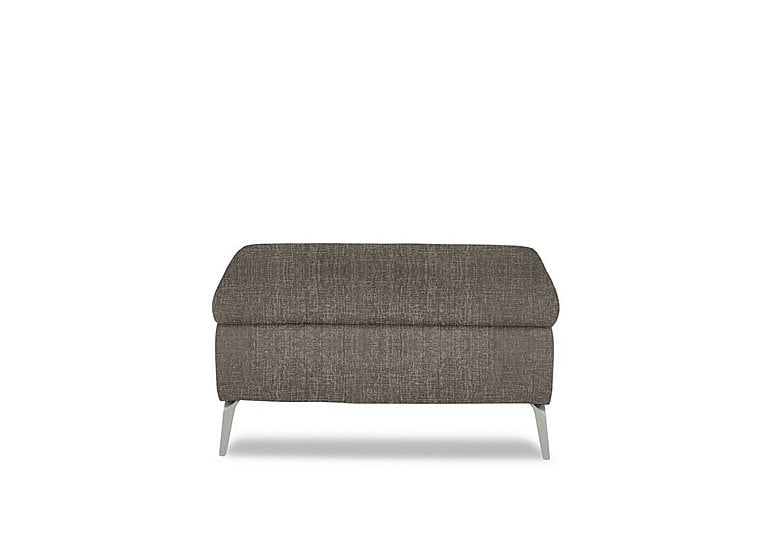 Daytona Fabric Footstool - Anivia Brown