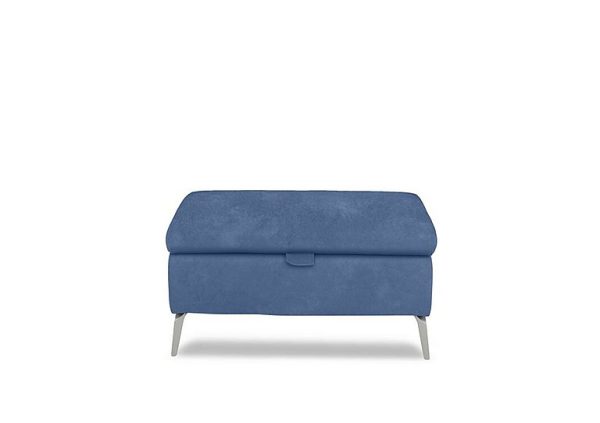 Daytona Fabric Footstool  Dexter Wave | Bed Sava