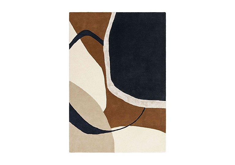 Denver Rug - 200cm-x-300cm - Rust