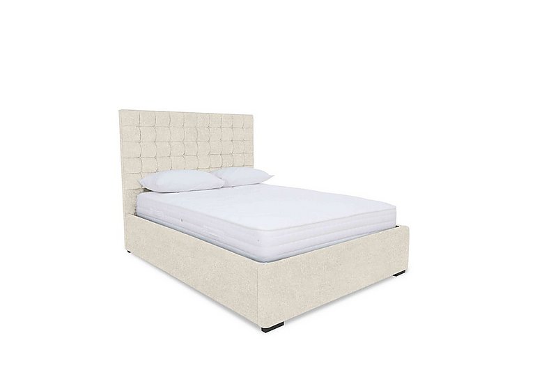 Sleep Story - Dice Ottoman Bed Frame - Super King - Ice Cream