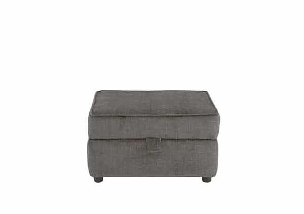 Emilia Storage Footstool  Mink | Bed Sava