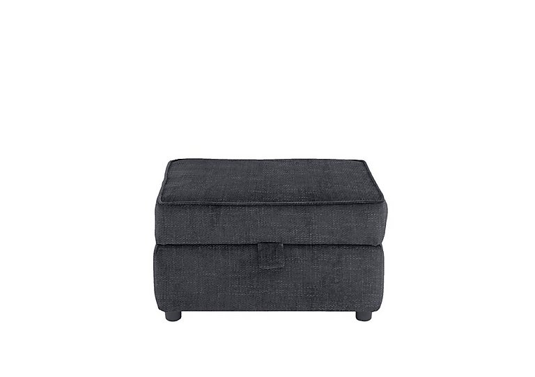 Emilia Storage Footstool - Navy