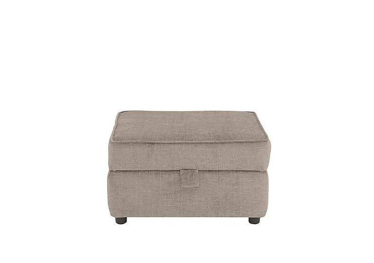 Emilia Storage Footstool - Stone