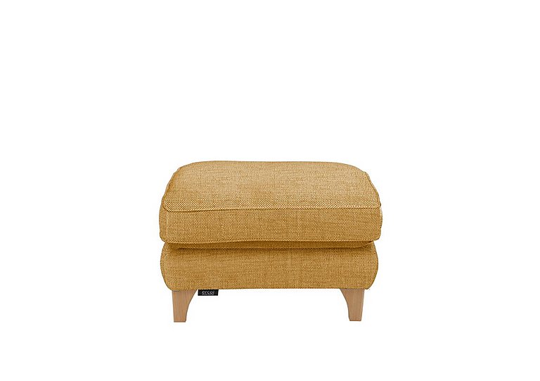 Ercol - Enna Fabric Footstool - Mustard