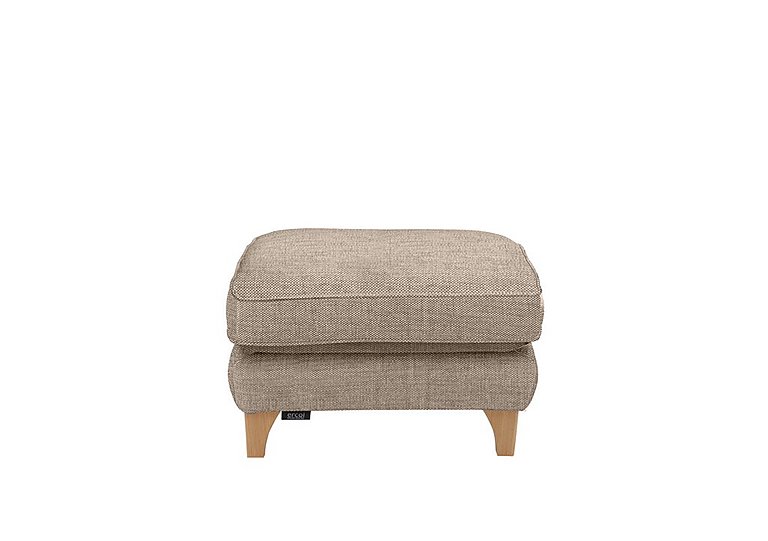 Ercol - Enna Fabric Footstool - Light Brown