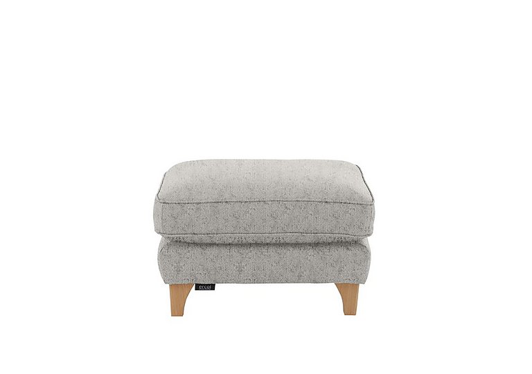 Ercol - Enna Fabric Footstool - Cloud Grey