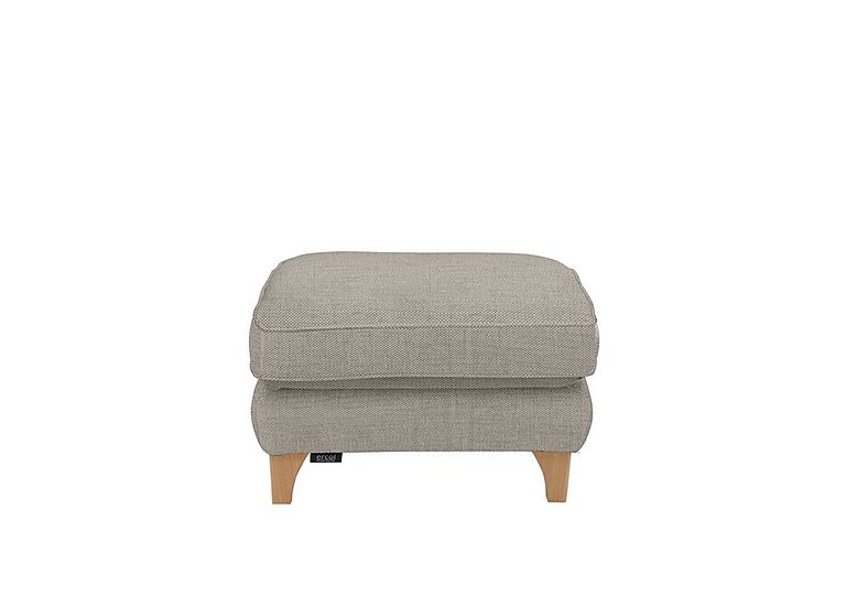 Ercol - Enna Fabric Footstool - Light Grey
