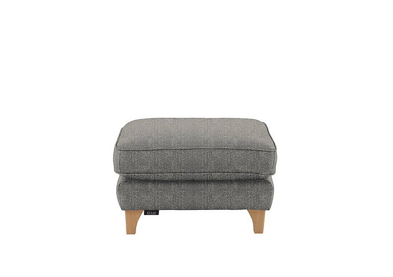 Ercol - Enna Fabric Footstool - Dark Grey