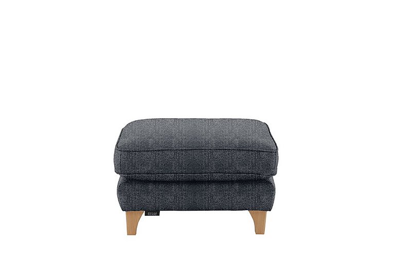 Ercol - Enna Fabric Footstool - Charcoal
