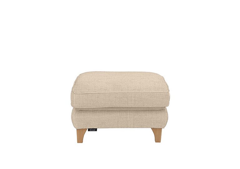 Ercol - Enna Fabric Footstool - Cream