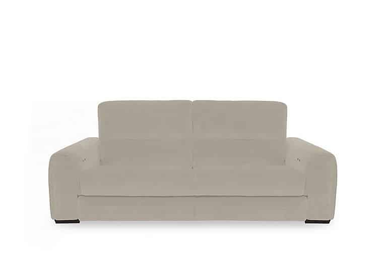Flex Fabric 3 Seater Sofa Bed with Storage Arms - R32 Light Khaki