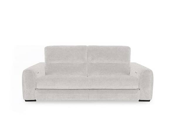 Flex Fabric 3 Seater Sofa Bed with Storage Arms | Bed Sava