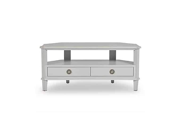 Laura Ashley  Henshaw 2 Drawer Corner TV Unit | Bed Sava