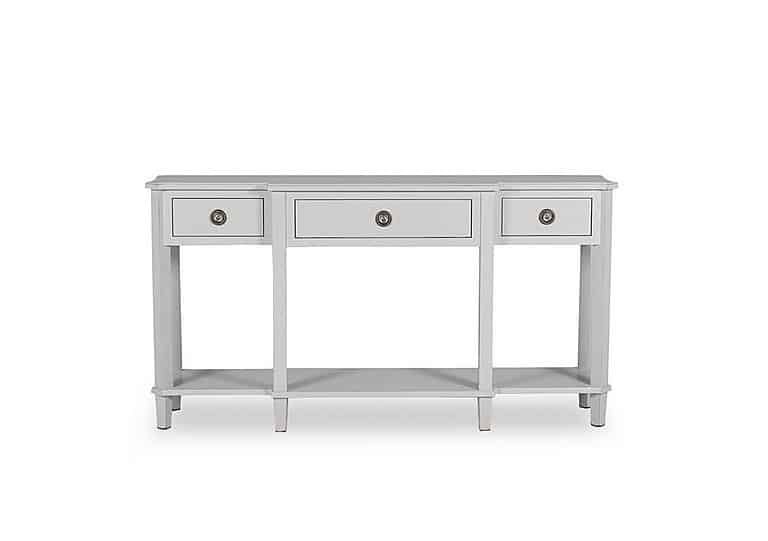 Laura Ashley  Henshaw 3 Drawer Triple Console Table | Bed Sava