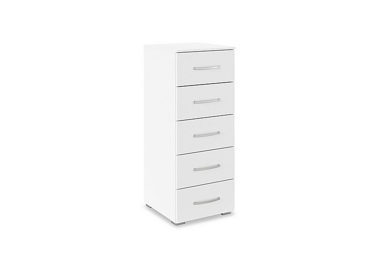 Rauch - Impulse 5 Drawer Tall Chest - Alpine White