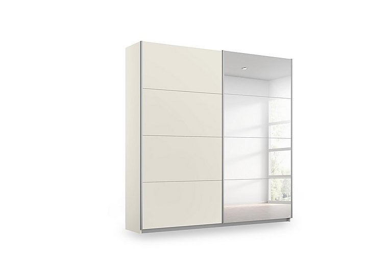 Rauch - Impulse 181cm 2 Door Décor Slider Wardrobe with Mirror Door