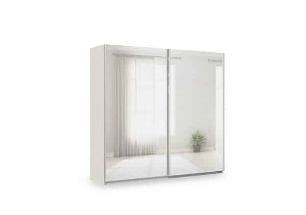 Rauch  Impulse 226cm 2 Door Mirror Slider Wardrobe | Bed Sava