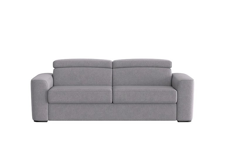 World of Leather - Infinity 3 Seater Fabric Sofa Bed - R27 Pewter
