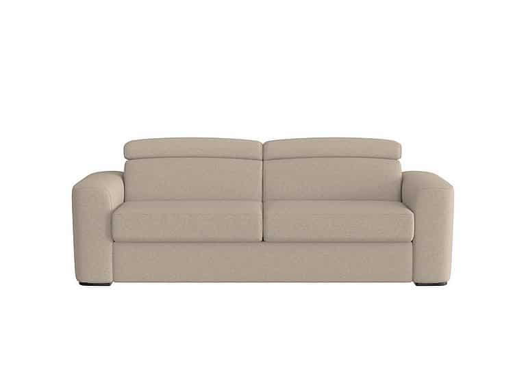 World of Leather - Infinity 3 Seater Fabric Sofa Bed - R28 Beige