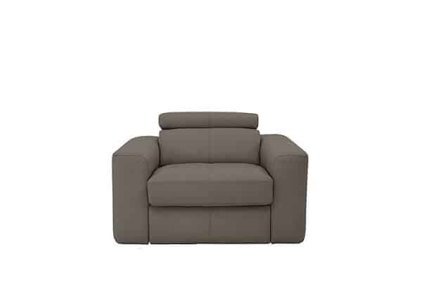 World of Leather  Infinity NC Leather Armchair  NC Elephant | Bed Sava