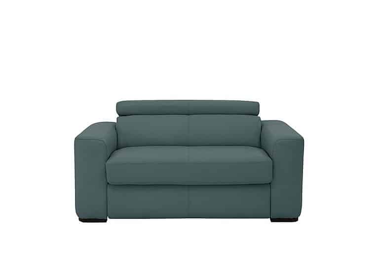 World of Leather - Infinity Large NC Leather Armchair - NC Lake Green