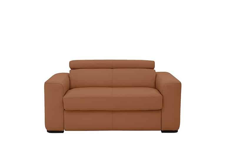 World of Leather - Infinity Large NC Leather Armchair - Pecan Brown
