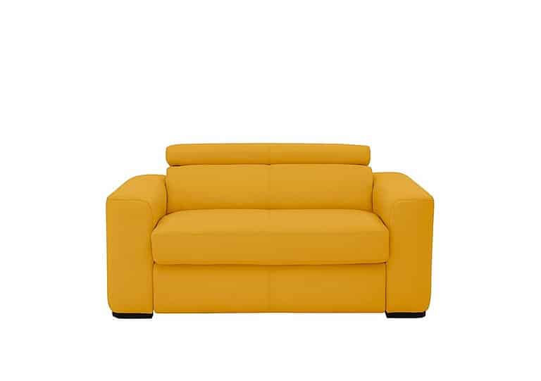 World of Leather - Infinity Large NC Leather Armchair - Sunflower