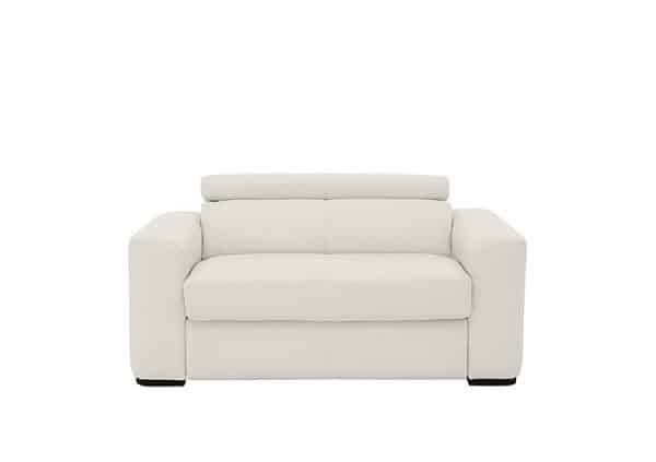 World of Leather  Infinity Large NC Leather Armchair  NC Star White | Bed Sava