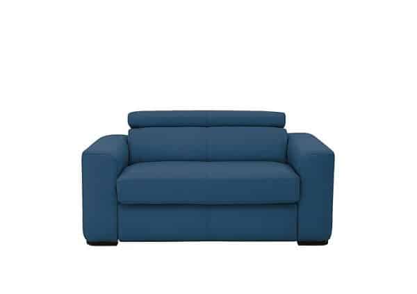 World of Leather  Infinity Large NC Leather Armchair  Carribean Sea | Bed Sava