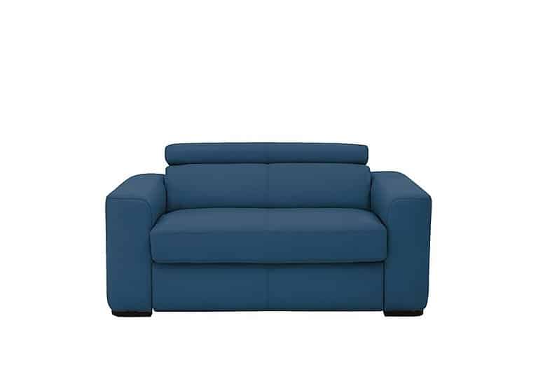 World of Leather - Infinity Large NC Leather Armchair - Carribean Sea
