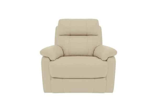 World of Leather  Relax Station Komodo BV Leather Armchair  BV Bisque | Bed Sava
