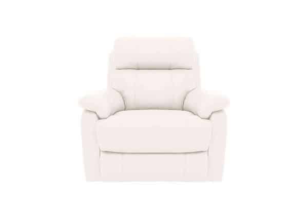 World of Leather  Relax Station Komodo BV Leather Armchair  BV Star White | Bed Sava